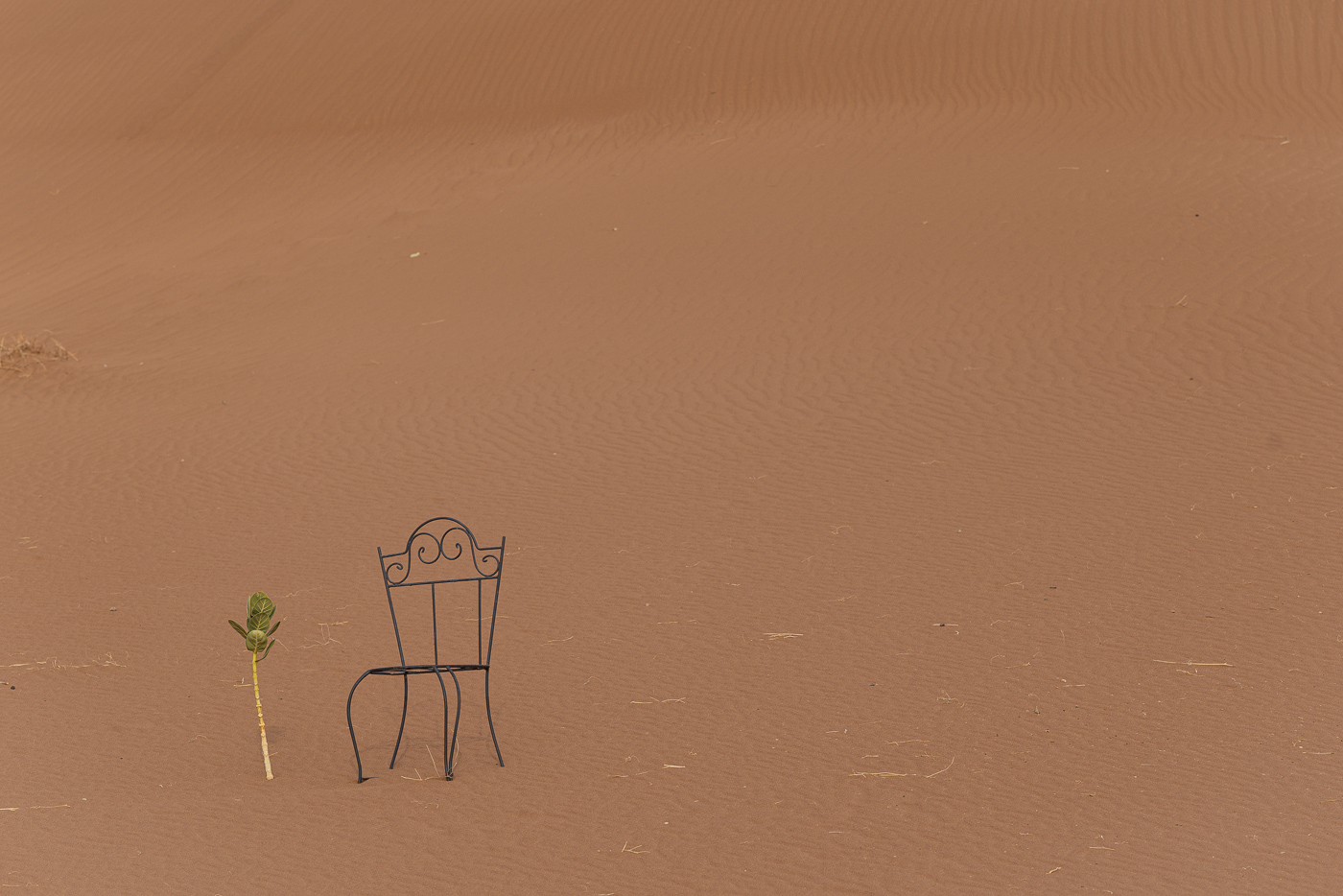 Traditional Berber desert camp Morocco