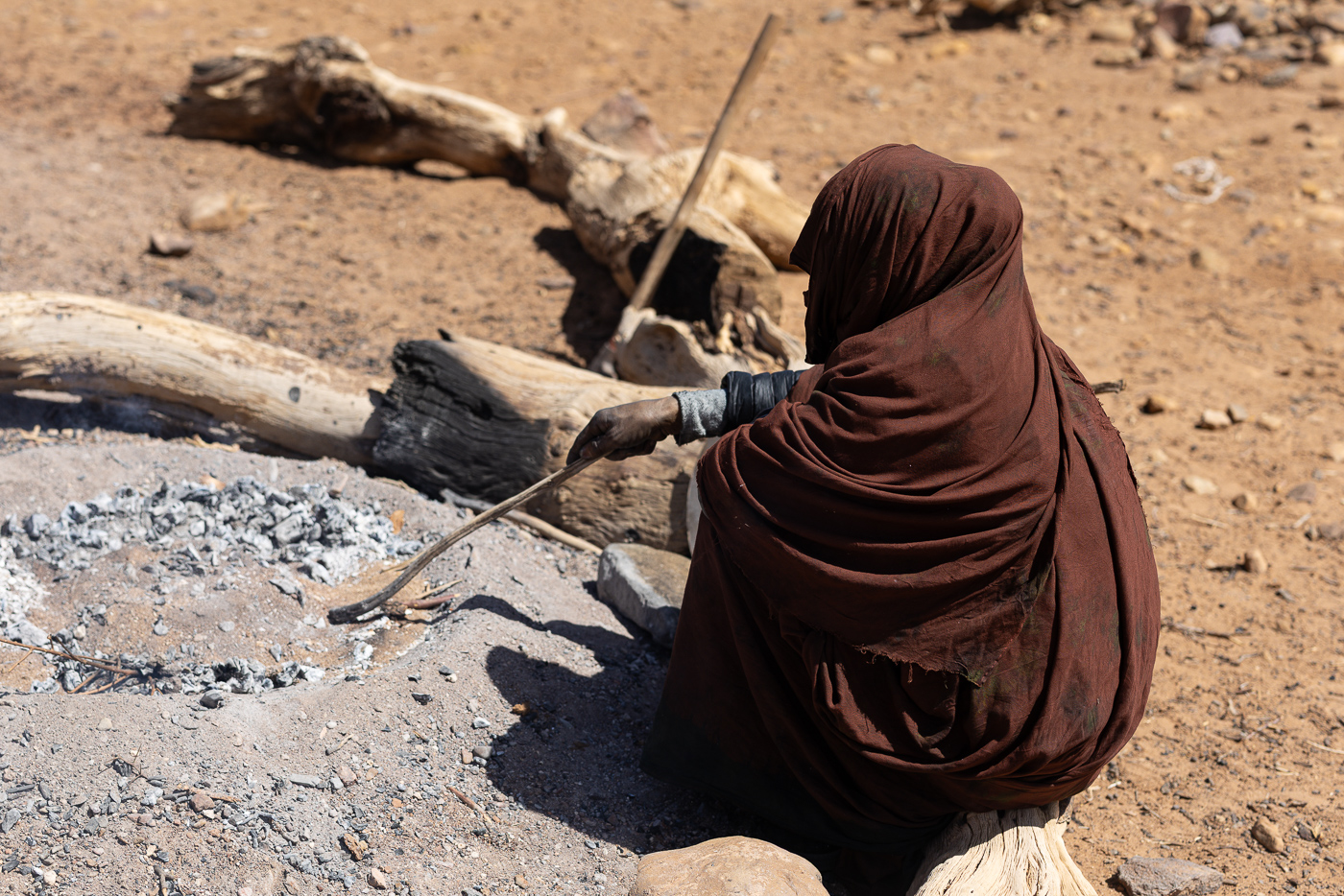 Desert landscape and Berber culture Morocco